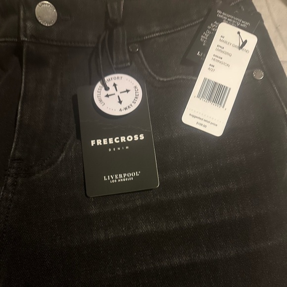 NWTLiverpool Los Angeles MARLEY GIRLFRIEND WITH RAW CUT CUFF ECO in Herington - Picture 9 of 17